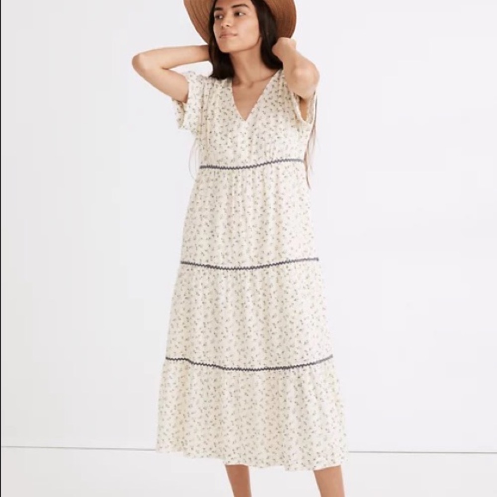 Madewell floral dress